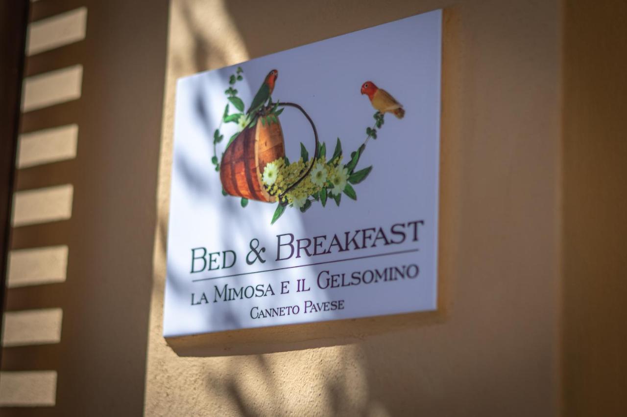 B&B La Mimosa E Il Gelsomino Canneto Pavese Esterno foto